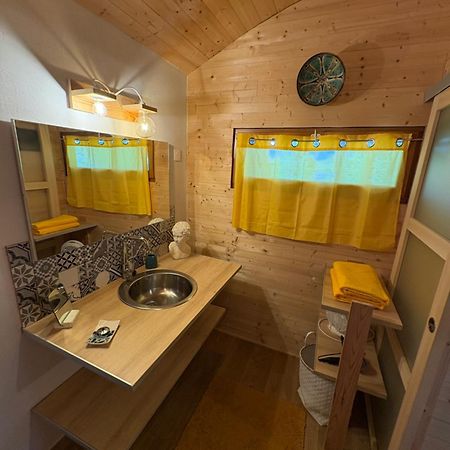 Chalet Grenouille Domaine De La Mamounette Champclause Kültér fotó