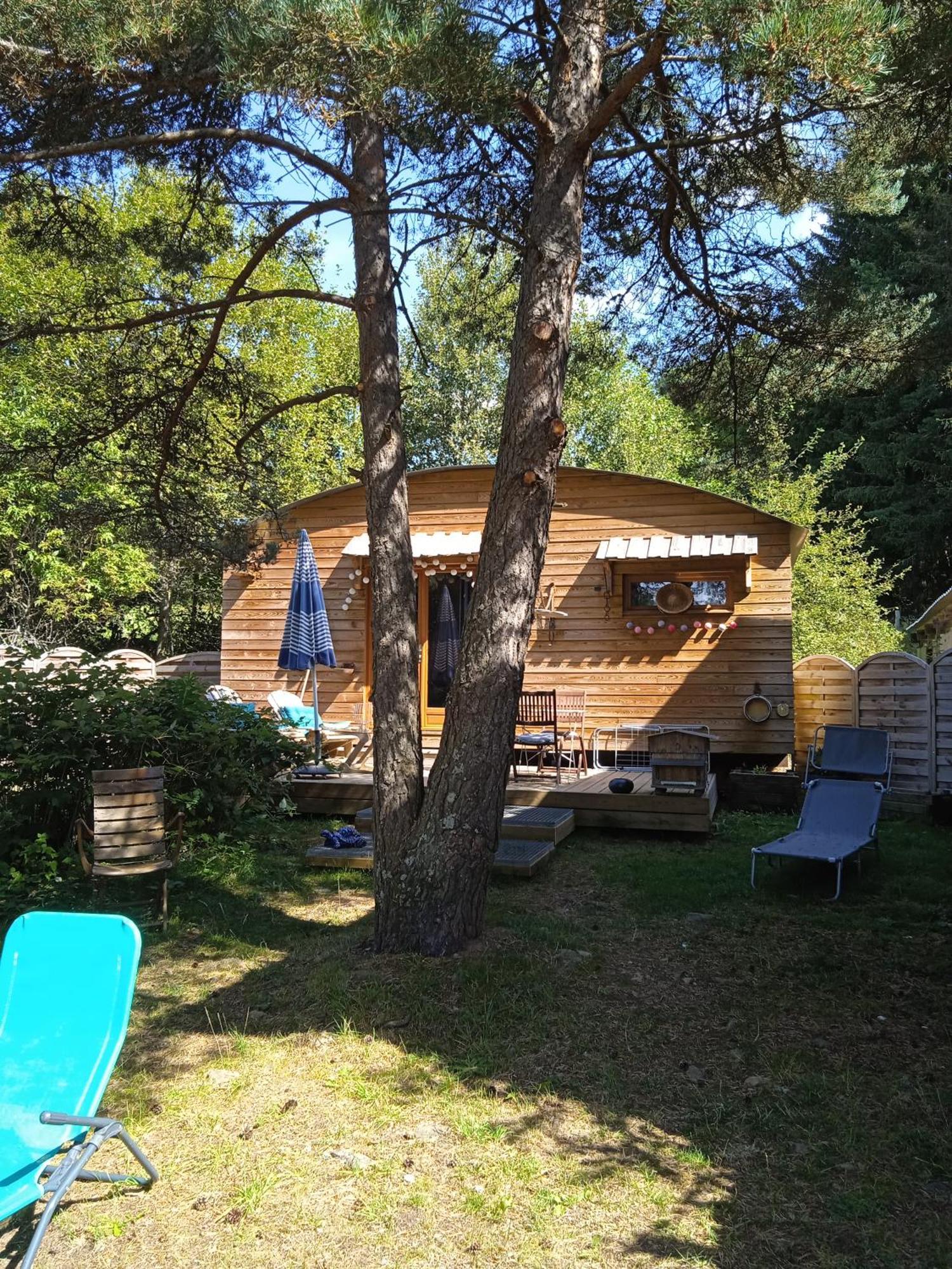 Chalet Grenouille Domaine De La Mamounette Champclause Kültér fotó