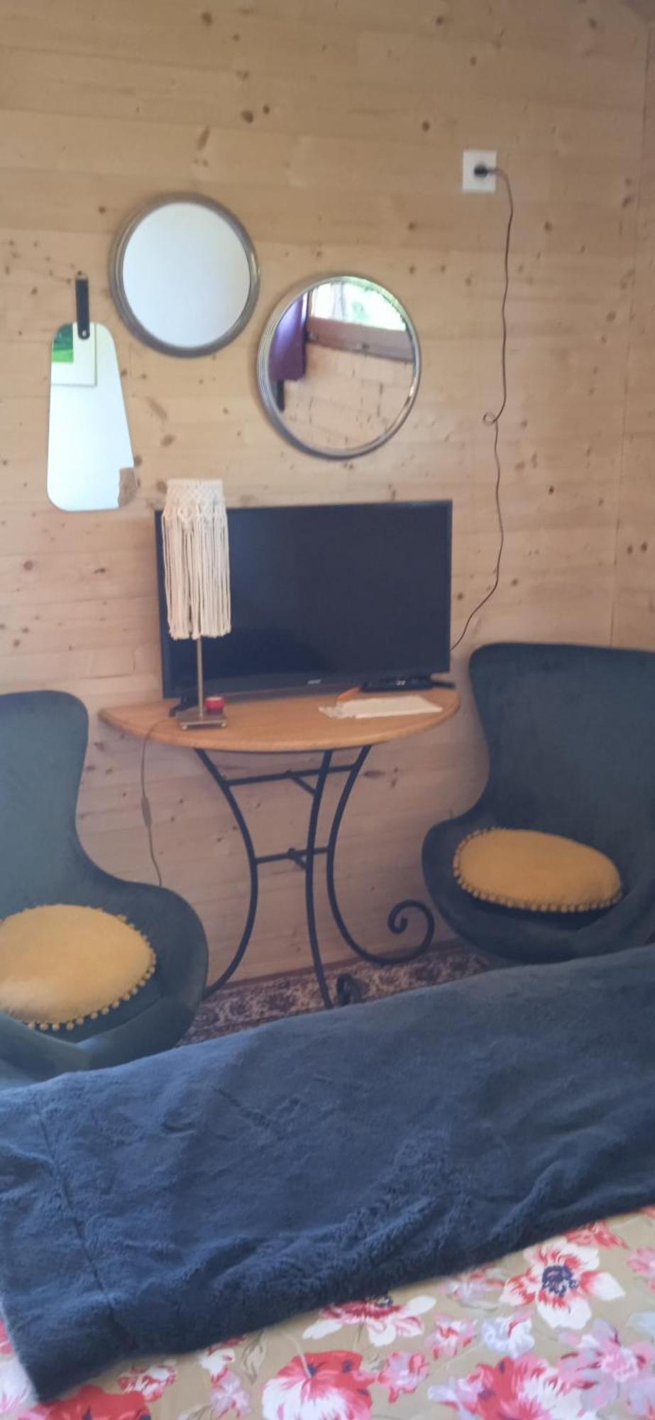 Chalet Grenouille Domaine De La Mamounette Champclause Kültér fotó