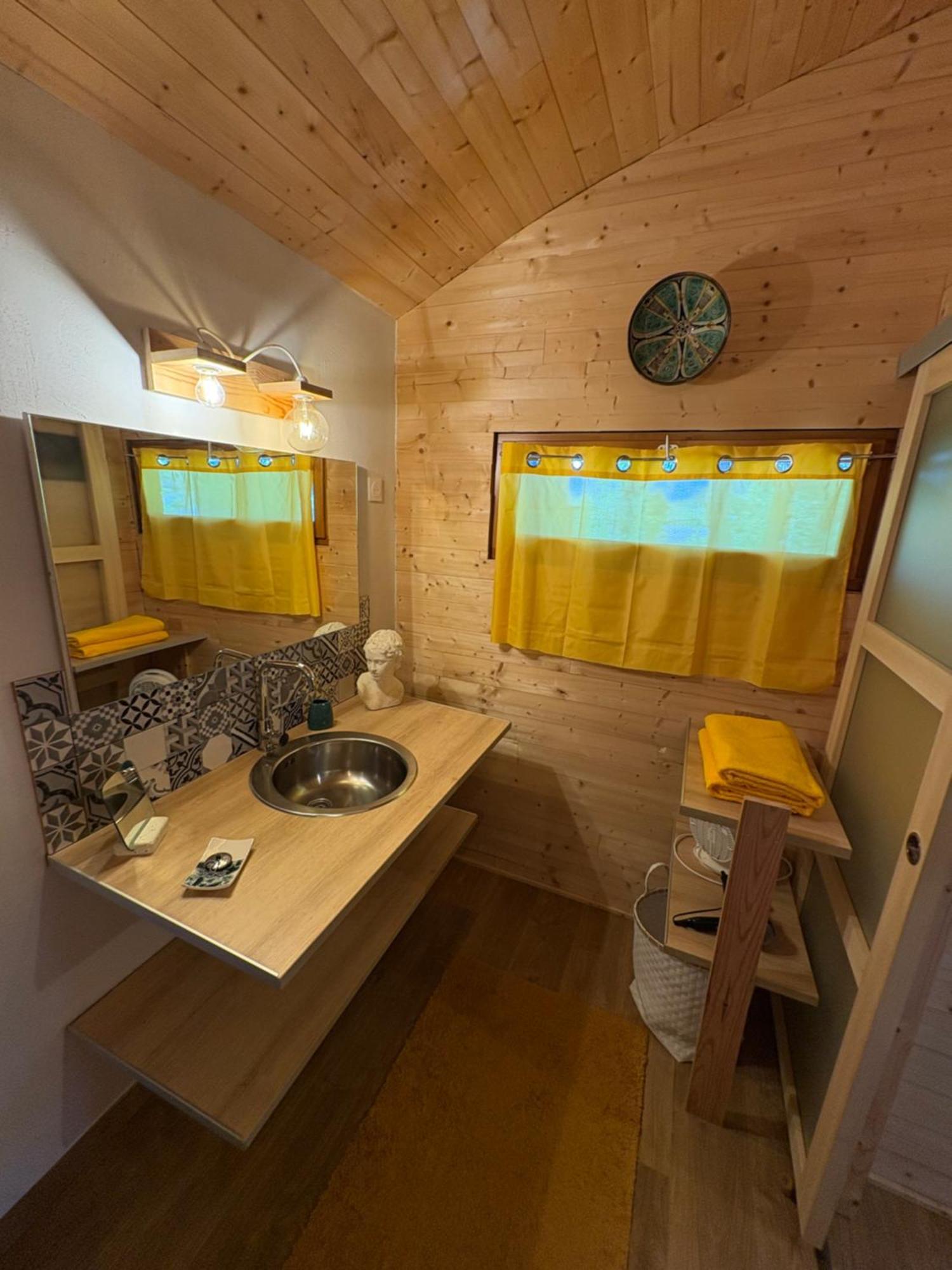 Chalet Grenouille Domaine De La Mamounette Champclause Kültér fotó