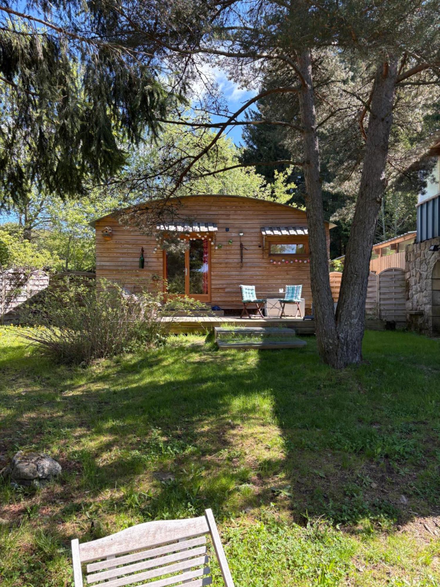 Chalet Grenouille Domaine De La Mamounette Champclause Kültér fotó