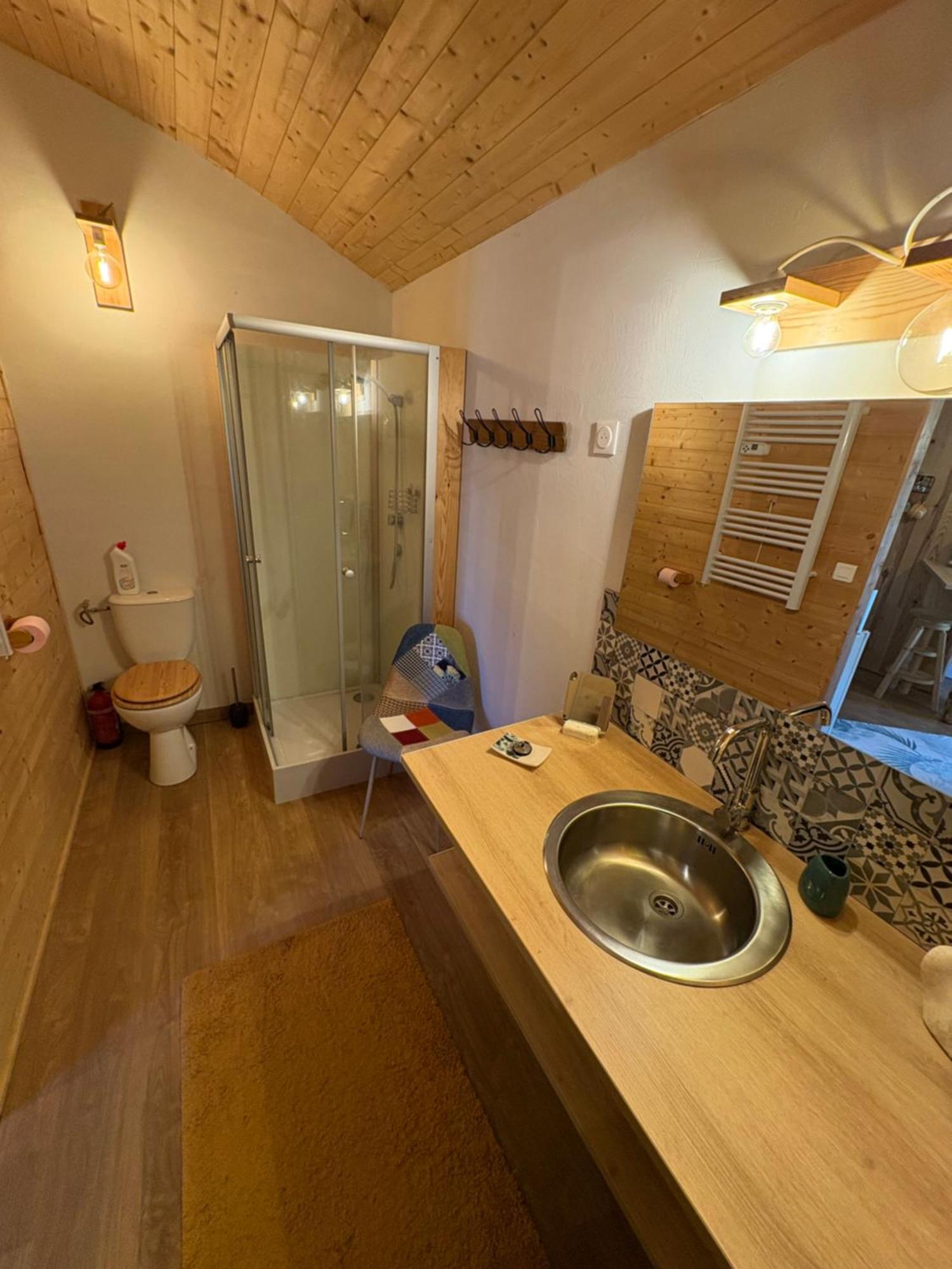 Chalet Grenouille Domaine De La Mamounette Champclause Kültér fotó